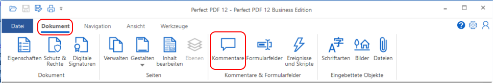 PDF kommentieren