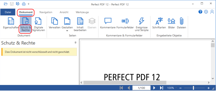 PDF Schutz PDF Schutz