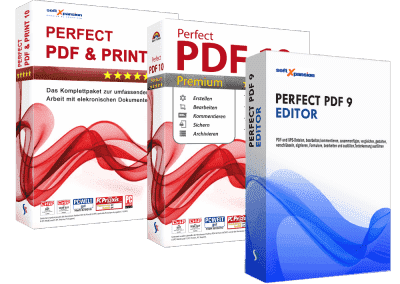 PDF bearbeiten mit Programmen der Perfect PDF Produktfamilie